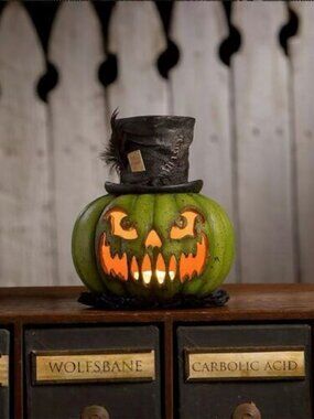 Bethany Lowe MR. HYDE Pumpkin *BRAND NEW* TD3148 HALLOWEEN